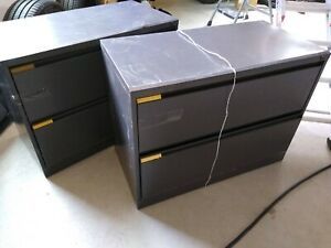 large lateral file cabinet $49 each. Multiple scratches/dents as shown but work