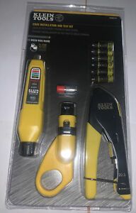 KLEIN TOOLS VDV002-818 Crimper and Connector Kit,Uninsulated New In Pack