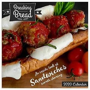 2020 Breaking Bread   The Art of Sandwiches Wall Calendar
