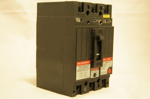 Ge general electric teml34003 mag-break 3 pole 3 amp 480v circuit breaker teml for sale