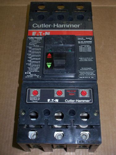 EATON Cutler Hammer KS 3 pole 400 amp 600v KS360400D Circuit Breaker