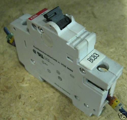 Abb circuit breaker  s271-k6a, used for sale