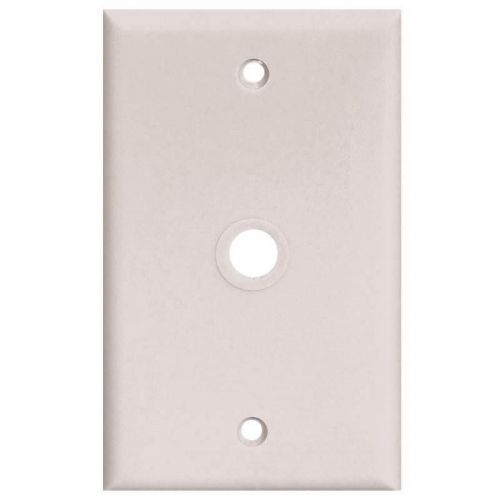 Plt wall 13/32in 4-1/2in 1gng cooper wiring single outlet pj11w white for sale