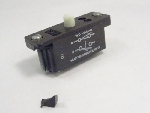 149342 Parts Only, GEMCO 1950-1-B-A-AO Limit Switch SPDT (Corner BROKEN)