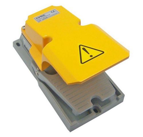 Xf-302b treadle/foot pedal switch 15a/250vac 1c contact form waterproof  qty1 for sale