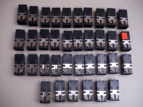 (lot of 36) lamp holders / switches by micro 1a , 125 vac, nos , 4a11bca91 for sale