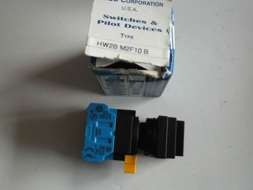 IDEC HW2BM2F10B  Push Button N.O. SPST Extended Square Button 10A  Momentary