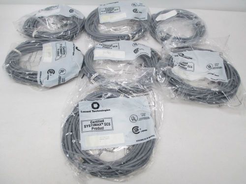 LOT 7 NEW LUCENT 107742322 ETHERNET CABLE RJ-45 D8SA 25FT CABLE-WIRE D282350