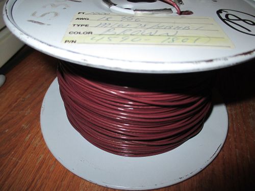 Mil 16878/4-e spc 18 awg 19/30 str brown wire 730ft. for sale