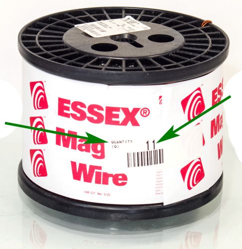 Essex Magnet Wire 18 AWG Gauge 11 Pounds Enameled 200C Insulation