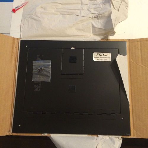 FSR FL-2000 Floor Box Cover BLACK Brand New In Package