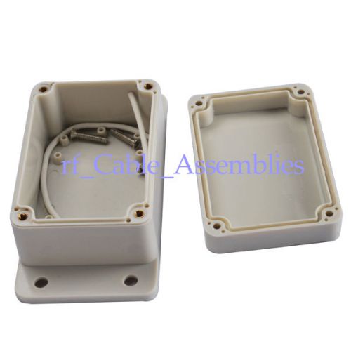 Plastic electronics project box enclosure case- 50x69x100mm -diy waterproof for sale