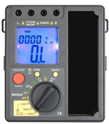 New Sinometer BM3548 Insulation Tester AC DC Voltage Current Meter Multimeter