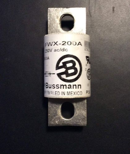 New Bussman FWX-200A Semiconductor 200 Amp Fuse