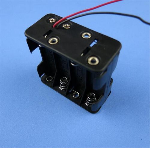 Reliable great 1x 4 battery holder box case w/wire 10 x aa 15v 58*63*29.5cm abca for sale