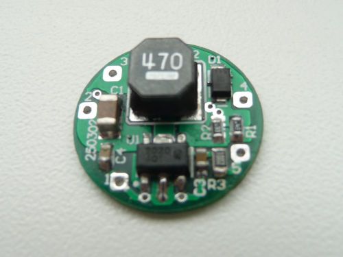Led lamp driver dc/dc 7-30v to 1.8 to 28v 700ma with pwm dimming round shape for sale