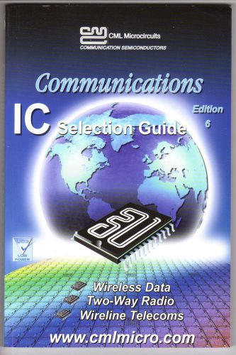 RADIO COMMUNICATIONS IC SELECTION GUIDE &amp; CD from CML-2002