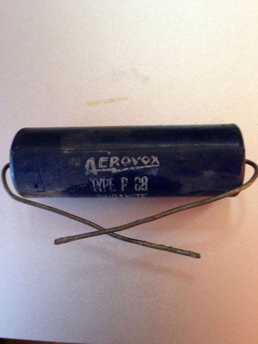 Aerovox capacitor type p88 durante .022 mfd 1600 v.d.c