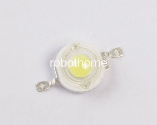 10pcs 1w white high power led 100-105lm light lamp smd chip brand new for sale