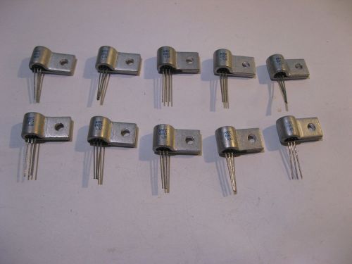 Lot of 10 NEC 2SC853 C853 NPN Silicon Transistor w Heatsink Si - NOS
