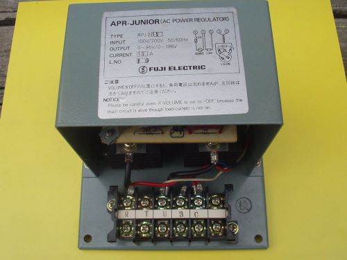 SCR SLIDER 15AMP APR-JUNIOR (AC POWER REGULATOR) TYPE RPJ215