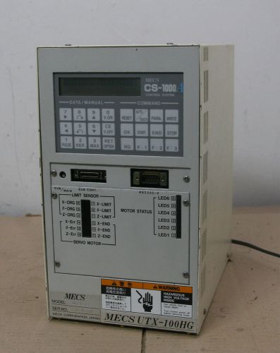 Mecs CS-1000A Control System,UTX-100HG