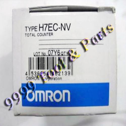 1PC New in Box OMRON Digital Total Counter H7EC-NV H7ECNV 8 Digits LCD Display