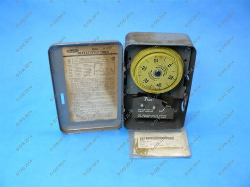 Dayton 2e357 repeat cycle timer 1 hour/30 seconds spdt 120 vac time switch lnc for sale