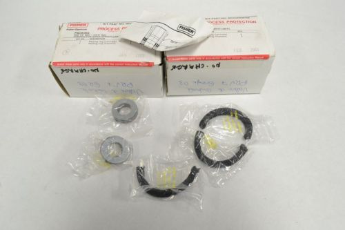 LOT 2 NEW FISHER RPACKX00152 PACKING RING KIT 3/4IN STEM 3-9/16IN BOSS B257619