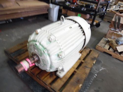 US PREMIUM EFFICIENCY 150 HP MOTOR, FR 447T, 460V, RPM 1185, TYPE: TCE, USED