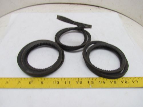 Kaeser 6.2512.0 el compressor set of replacement belts lot of 3 for sale