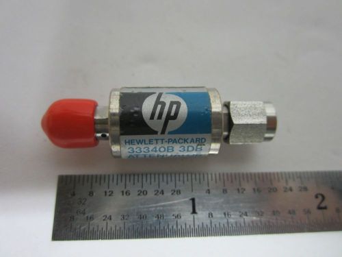 HP ATTENUATOR 33340B 3 dB DC-18 GHz RF MICROWAVE FREQUENCY HEWLETT BIN#G8-20