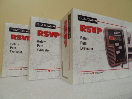 (Lot of 3) NEW Trilithic Guardian RSVP2 Reverse Path Testers 2010814010