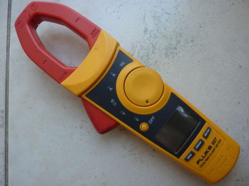 FLUKE 337 TRUE RMS CLAMP METER GOOD CONDITION WORK GREAT