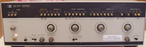 Hp - agilent 214b high power pulse generator manual! calibrated! for sale