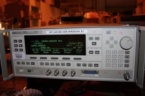 Agilent hp 83624a synthesized sweeper, 2-20ghz for sale