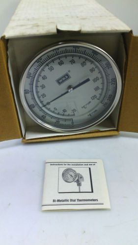WIKA Bimetal Thermometer 5&#034; Adjustable Angle  1/2&#034; NPT