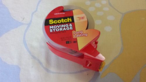 Scotch Moving and Storage Packaging Tape with Dispenser -1.88&#034;Wx54.6 yd #3650rd