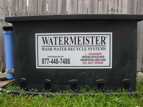 H2o boy x-7 - wash water recycle system (watermeister) for sale