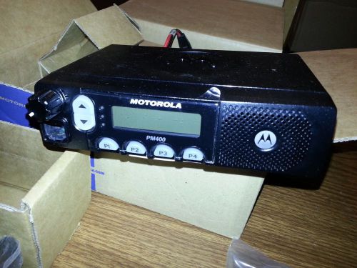 Nos motorola pm400 mobile radio mint in box for sale