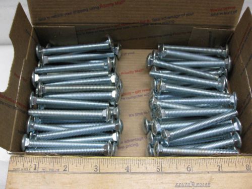 60 carriage bolts new 5/16-18 x 3&#034; full th------loc f-9 for sale