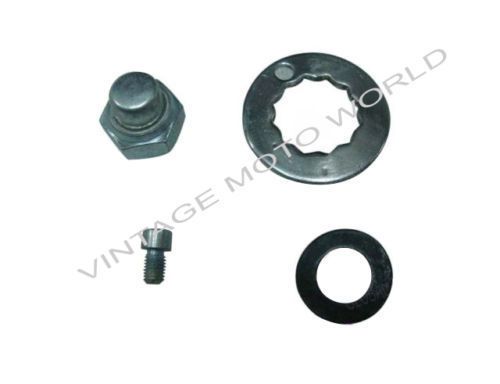 LAMBRETTA. REAR HUB LOCKING WASHER NUT KIT US