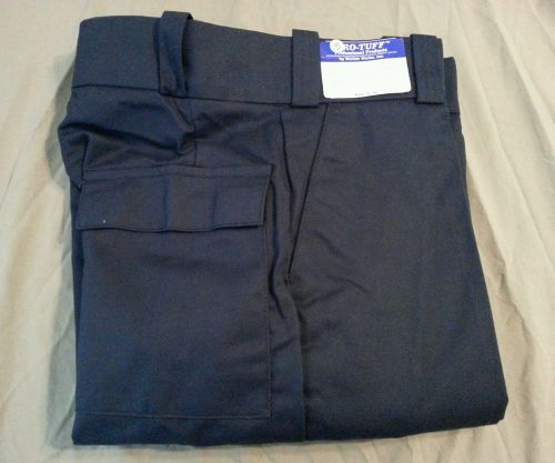 NEW PRO-STUFF police, security trouser pant size 33 unhemmed,  navy