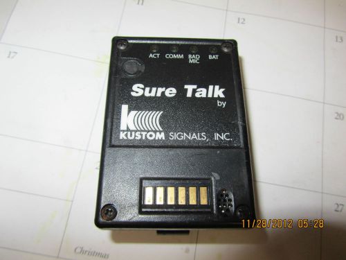 3 Kustom Signals Sure Talk Transmitters and 7 base units 3f0-002-rdtx