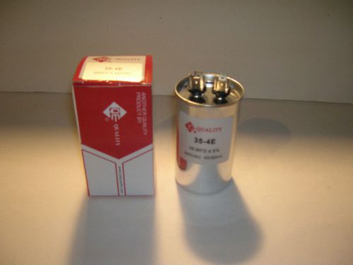 Run capacitor - 30 mfd - 440v - single pole - new - quality engineering corp. for sale