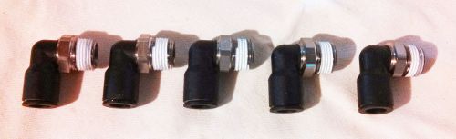 5 pcs. 1/2&#034; tube fittings, Male Elbow, Pneumatic fittings