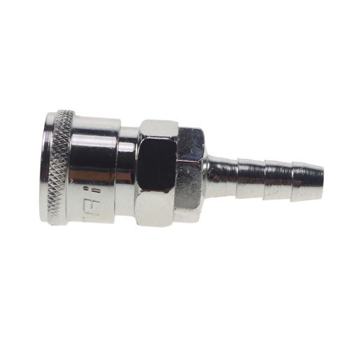 2 pieces 3/8&#034; barb 3/8&#034;body pneumatic air quick coupler socket connector for sale