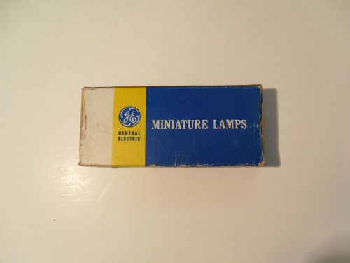 GE No. 10 Miniature Light Bulb 10pcs. NOS