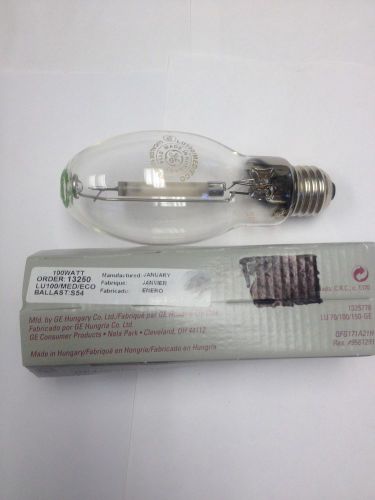 New ge lu100/med/eco s54 ballast lucalox lamp bulbs 100w light bulb for sale