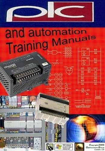 Plc automation training manuals books software for sale